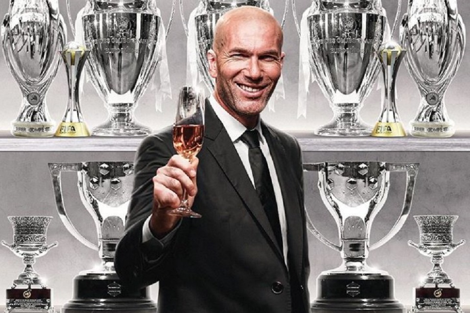 Zinedine Zidane, pelatih Real Madrid