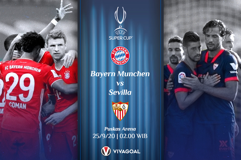 Bayern Munchen vs Sevilla Dominasi Klub Spanyol Di Piala Super Eropa