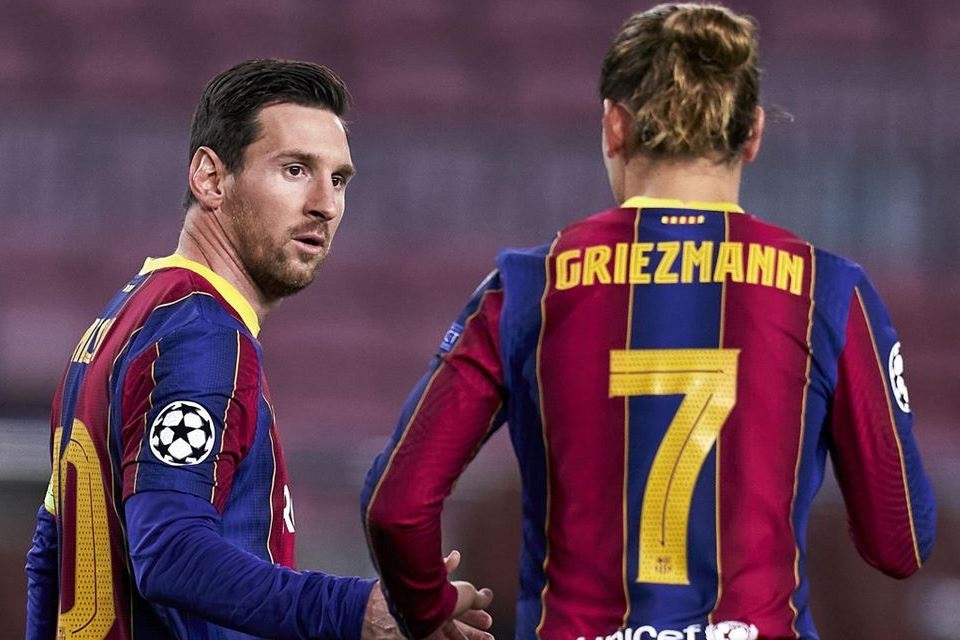 Griezmann Akui Messi Marah kepada Dirinya Karena Hal Ini