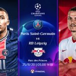 PSG VS RB Leipzig; Prediksi Pertandingan dan Link Live Streaming