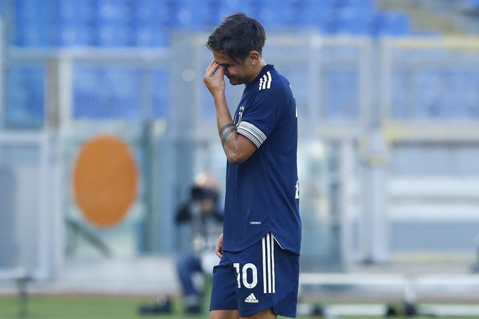 Paulo Dybala merasa sedih karena ditahan imbang oleh Lazio karena kesalahan dirinya