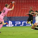 Sevilla vs Krasnodar dalam kompetisi Liga Champions match day ketiga