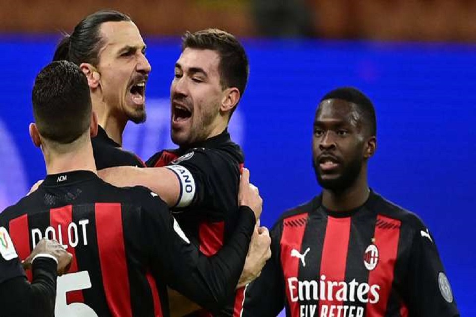 Laga Coppa Italia, Inter Milan Kalahkan AC Milan Dengan Skor Tipis 2-1