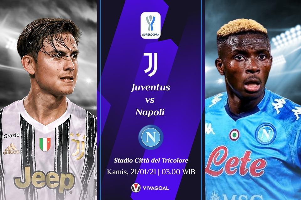 Prediksi Juventus vs Napoli: Pirlo Kejar Trofi Perdananya