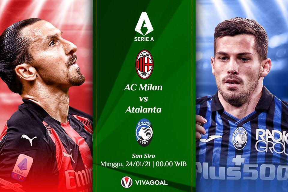 Prediksi AC Milan vs Atalanta: Berharap Magis Ibrahimovic