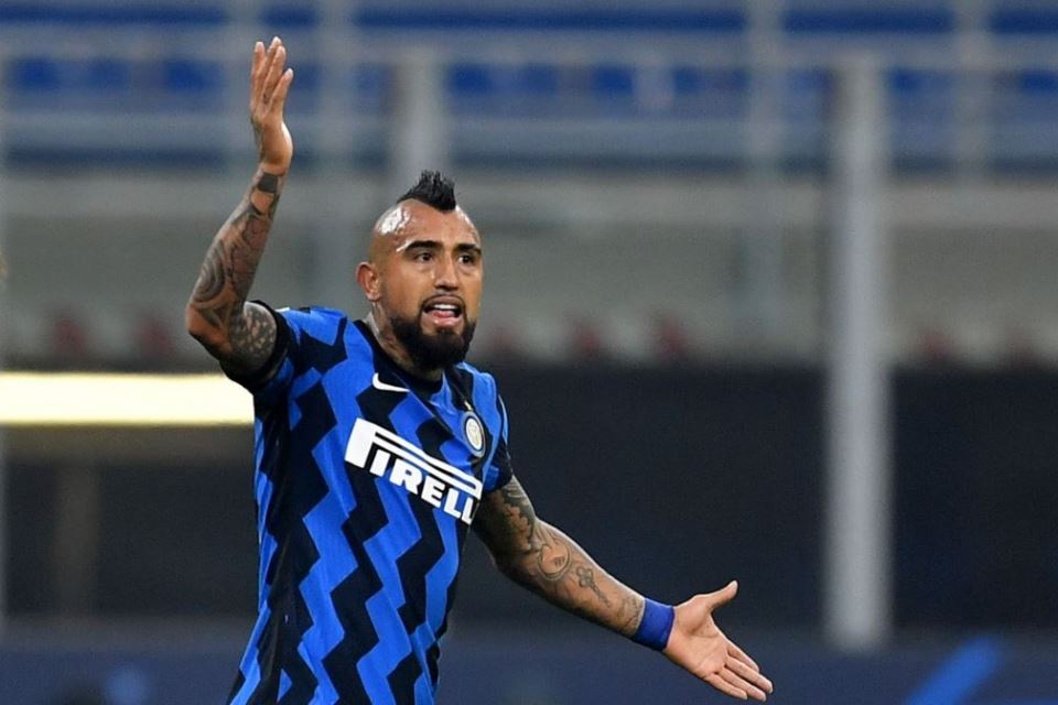 Vidal Kesal Belum Pernah Main 90 Menit Di Inter Milan