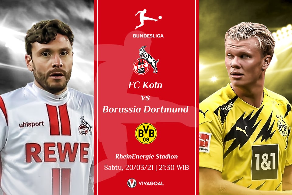 FC Koln Vs Dortmund: Prediksi dan Link Live Streaming