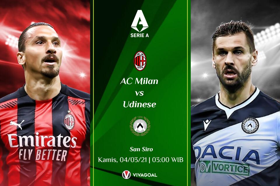 Prediksi AC Milan vs Udinese: Tim Tamu Berpotensi Merepotkan