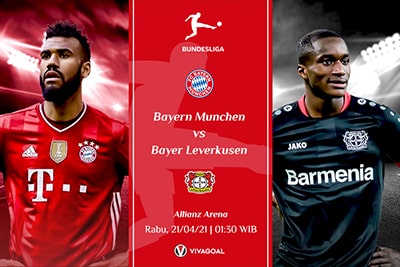 Bayern Munich vs Leverkusen : Prediksi dan Link Live Streaming