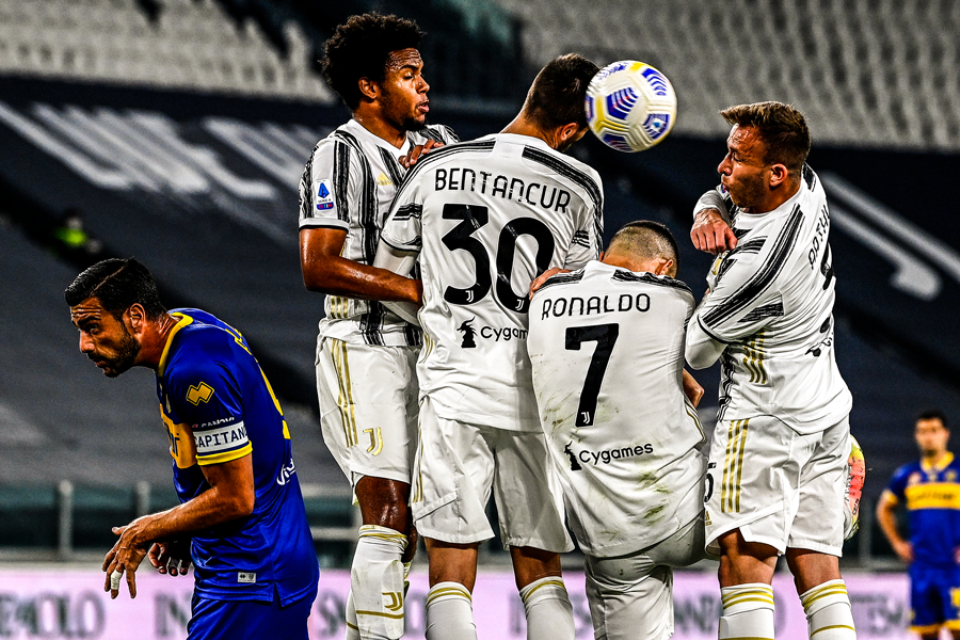 Juventus Kebobolan Tendangan Bebas Karena Salah Ronaldo Jadi Pagar Betis