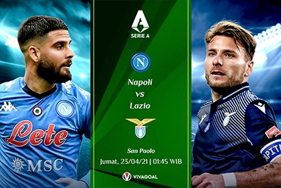 Prediksi Napoli vs Lazio: Tiga Poin Krusial Tuk Posisi Empat Besar