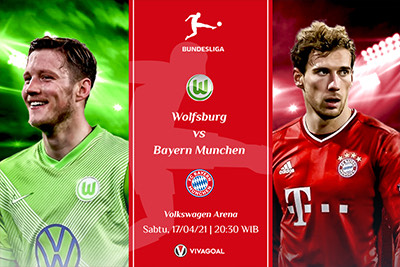 Wolfsburg vs Munchen: Prediksi dan Link Live Streaming