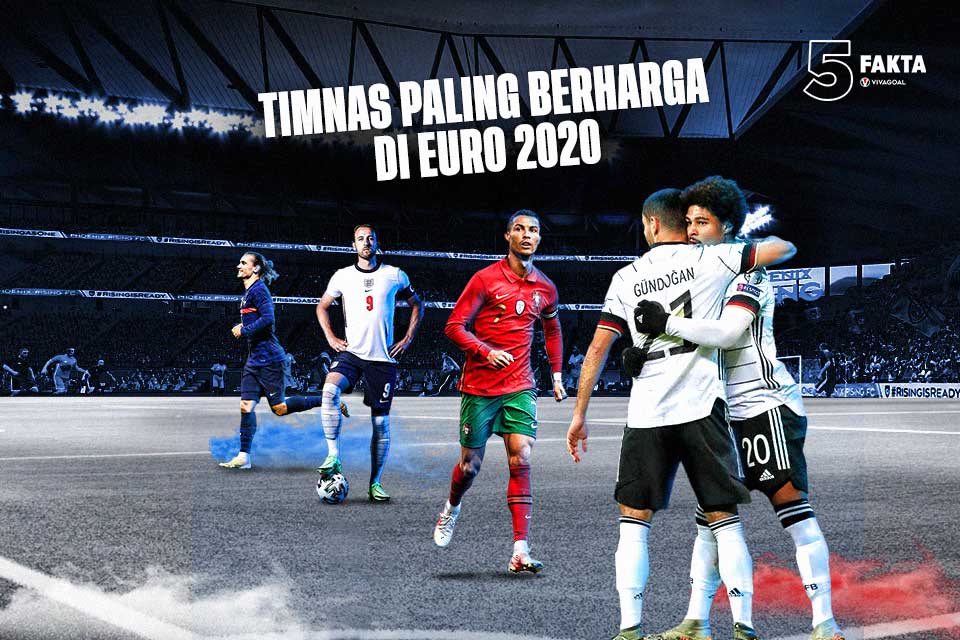 5 Fakta Timnas Paling Berharga di Euro 2020