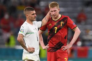 Belgia Out, De Bruyne: Bolanya Tak Mau Masuk ke Gawang ke Italia
