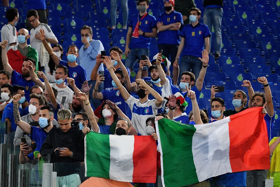 FIGC Kesal Fans Italia Hanya dapat Jatah 125 Tiket Semifinal