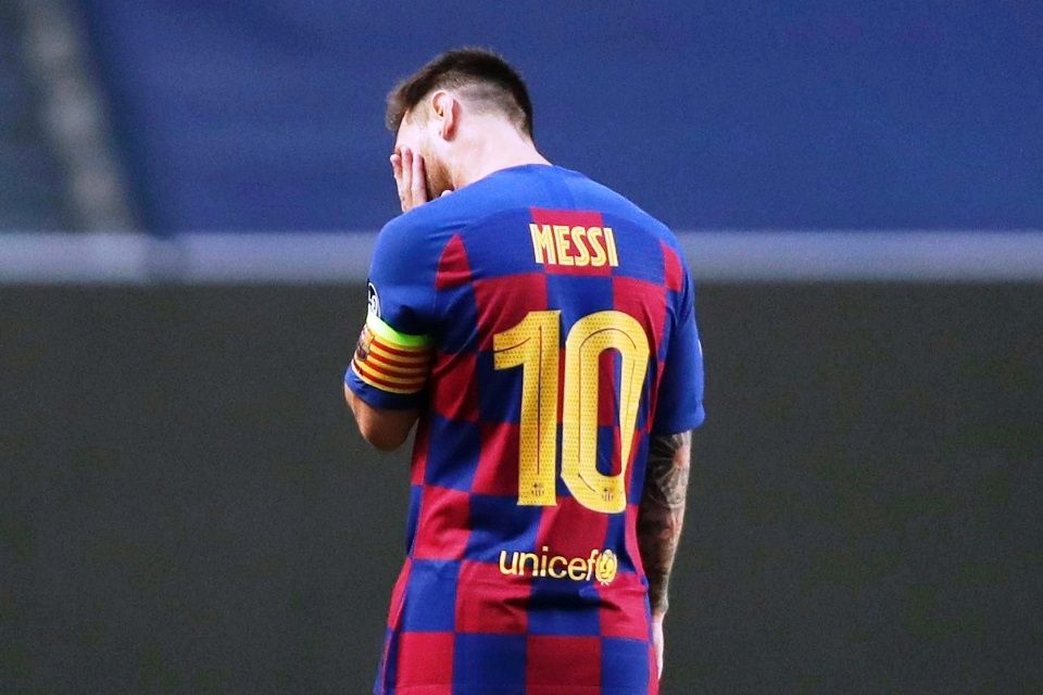 Messi Nomor 10 Barca