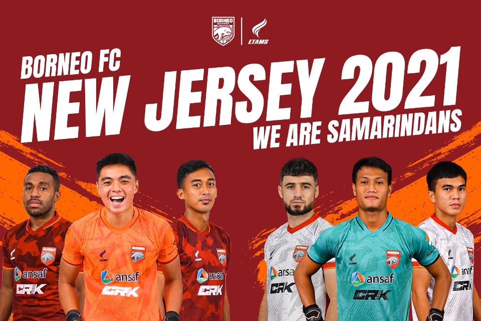 Borneo FC Rilis Seragam Tanding Liga 1 2021-2022