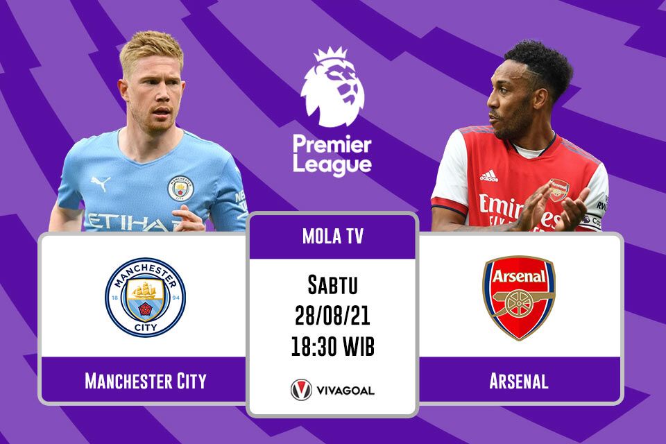 Manchester City vs Arsenal: Prediksi dan Link Live Streaming