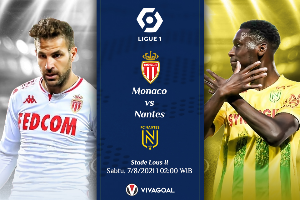 AS Monaco Vs Nantes: Prediksi dan Link Live Streaming