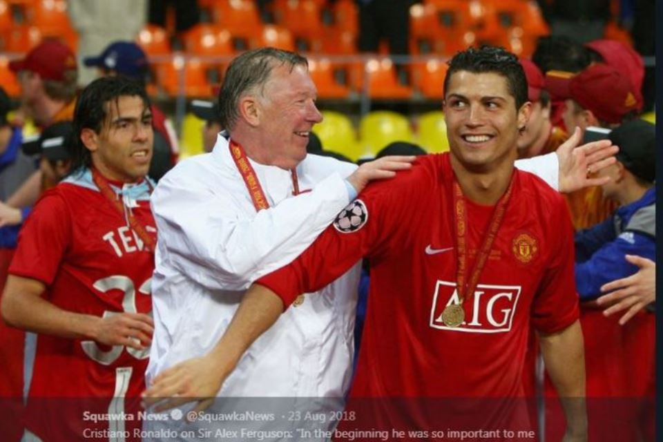 Balik ke Man United, Ronaldo: Semua Demi Sir Alex Ferguson