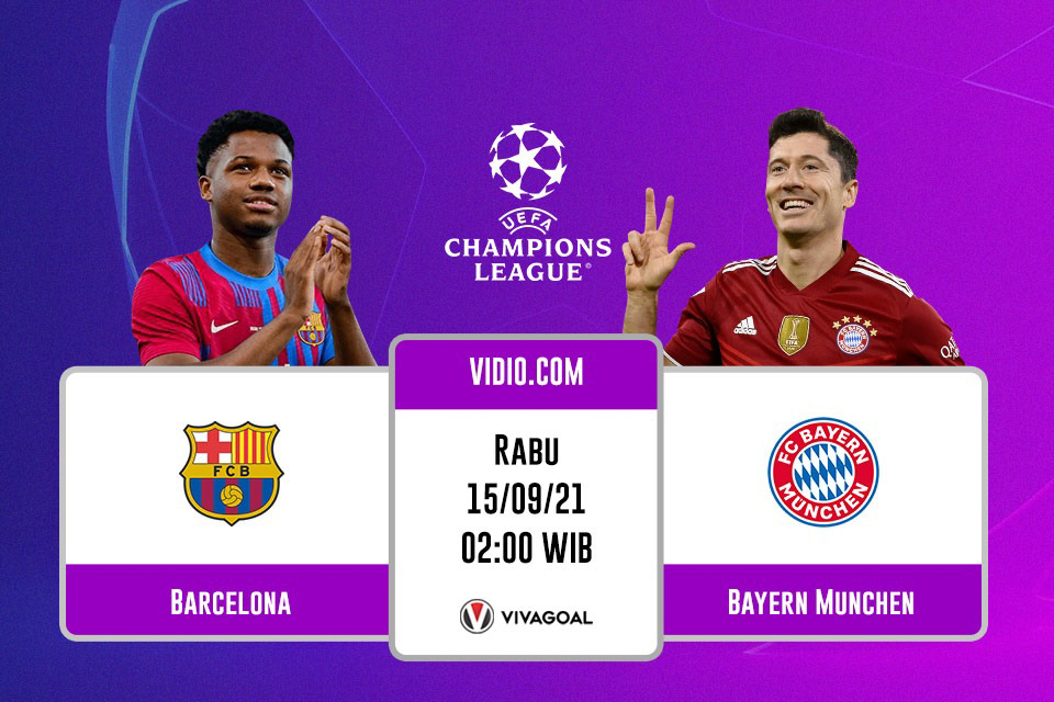 Barcelona vs Bayern Munich: Prediksi dan Link Live Streaming