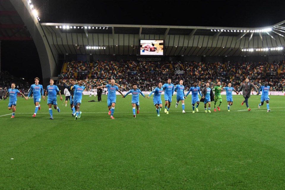 Napoli vs Udinese