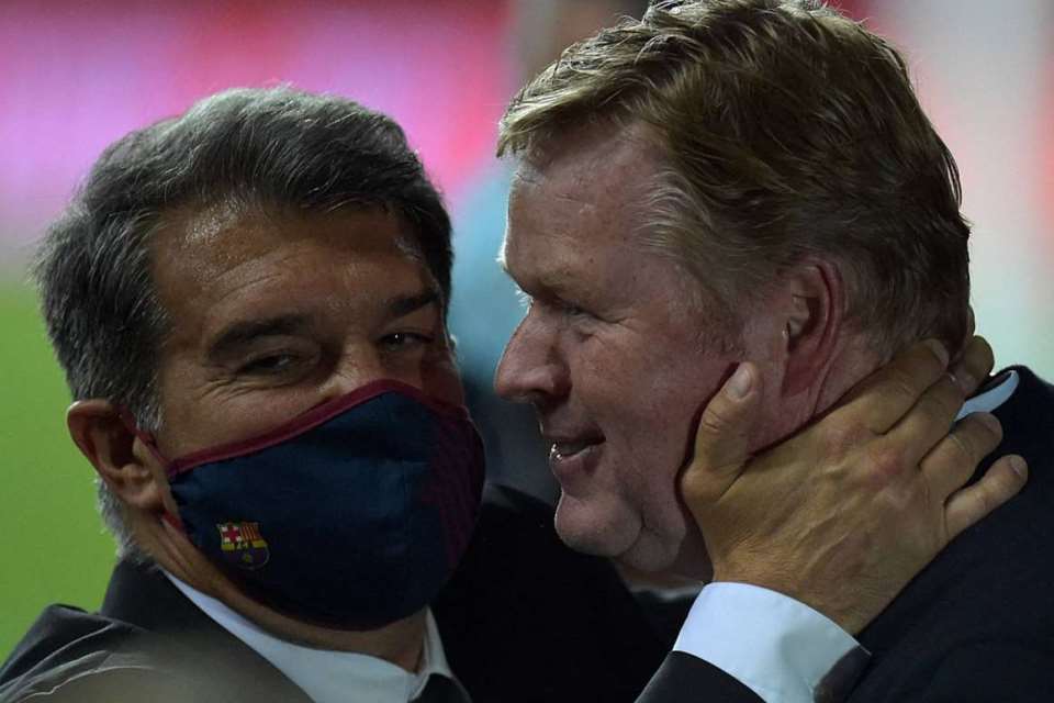 Laporta Siap Lakukan “Gencatan Senjata” kepada Ronald Koeman