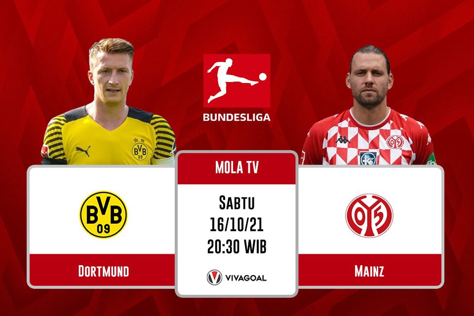 Borussia Dortmund vs FC Mainz: Prediksi Pertandingan dan Link Live Streaming