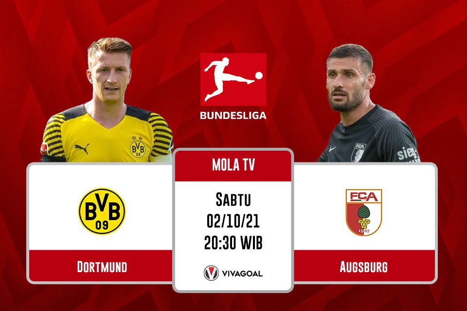 Dortmund vs Augsburg: Prediksi dan Link Live Streaming