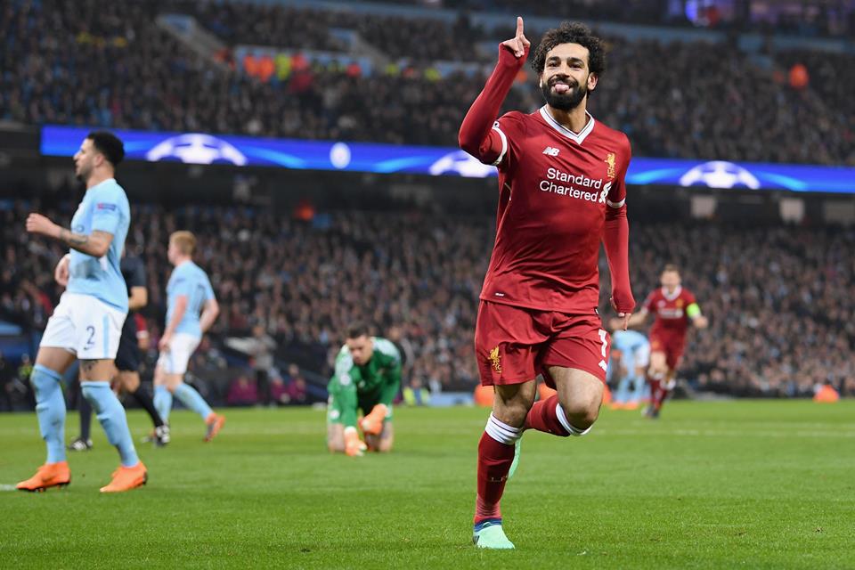 Gawang Man City Favorit Ketiga Mohamed Salah Bikin Gol