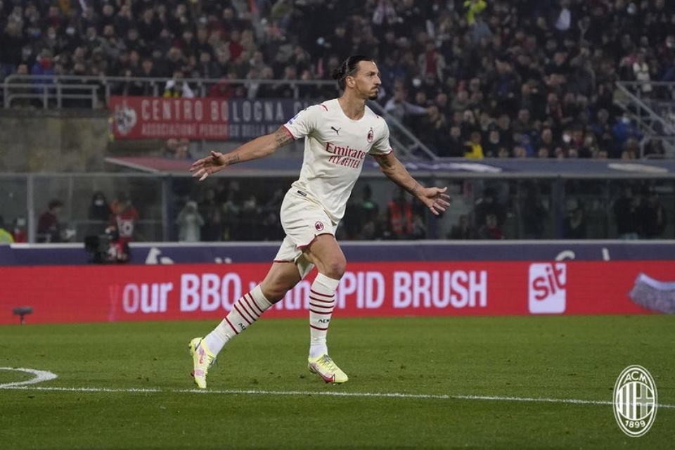 Pecah Rekor! Ibrahimovic Pencetak Gol dan Assist Tertua di Liga Italia