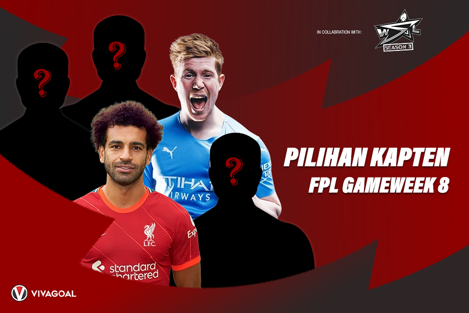 5 Kapten Pilihan untuk Fantasy Premier League Gameweek 8