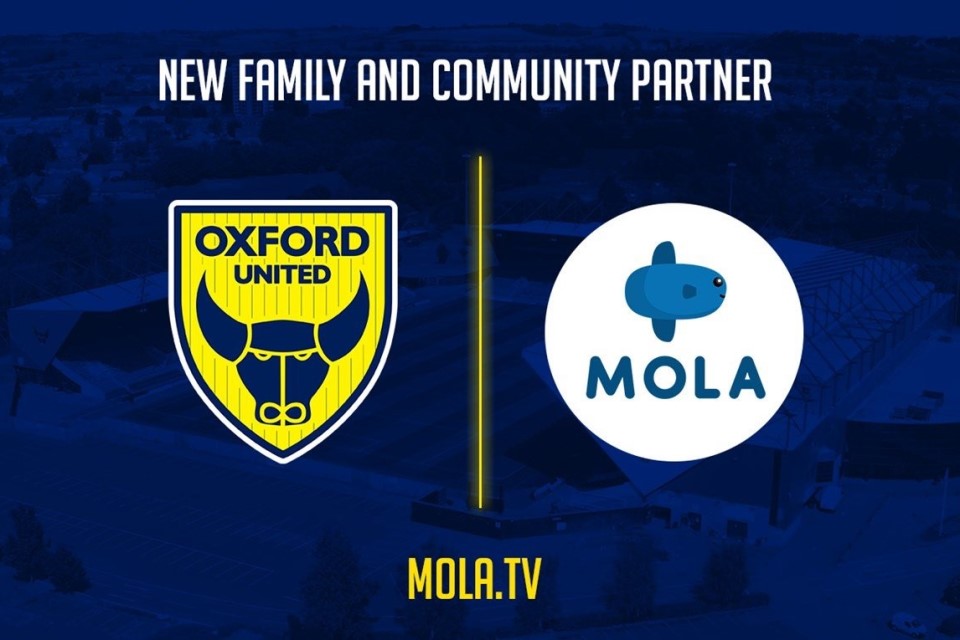 Mola Resmi jadi Community Partner Oxford United
