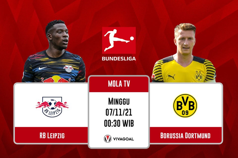 RB leipzig vs Borussia Dortmund: Prediksi dan Link Live Streaming