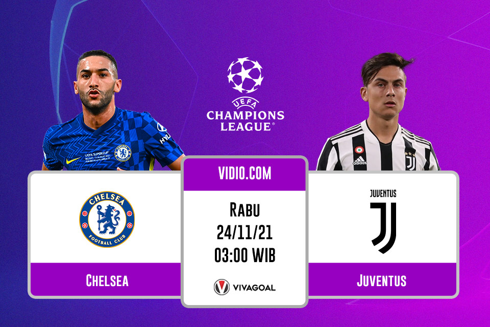 Chelsea vs Juventus: Prediksi dan Link Live Streaming