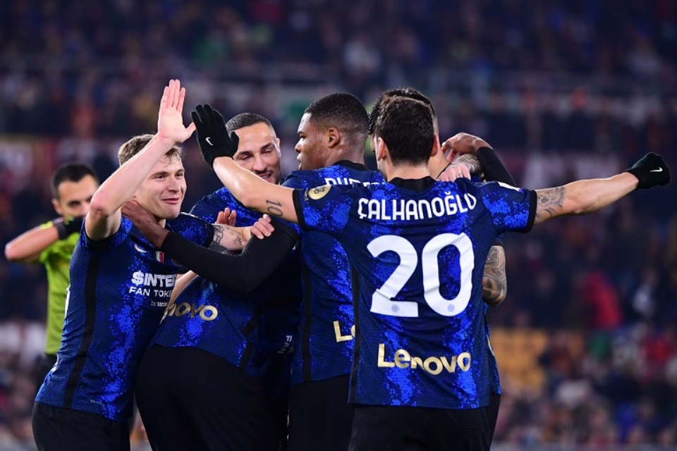 Beri Kekalahan Kedua Buat Roma di Olimpico, Inter: Kami Bahagia