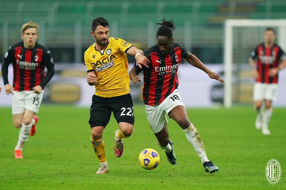 Cedera Bukan Alasan Buat AC Milan Tak Bisa Kalahkan Udinese