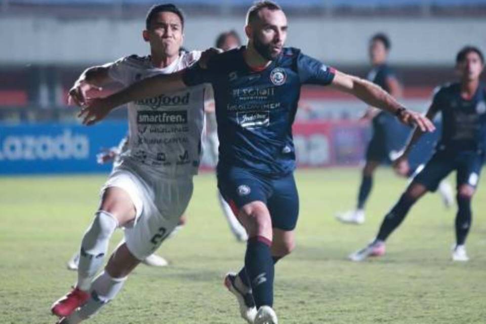 Ditahan Imbang Bali United, Arema FC Kembali ke Peringkat 3