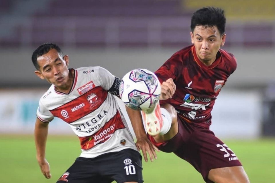 Madura United vs Borneo FC: Unggul Cepat, Madura United Justru Main Imbang