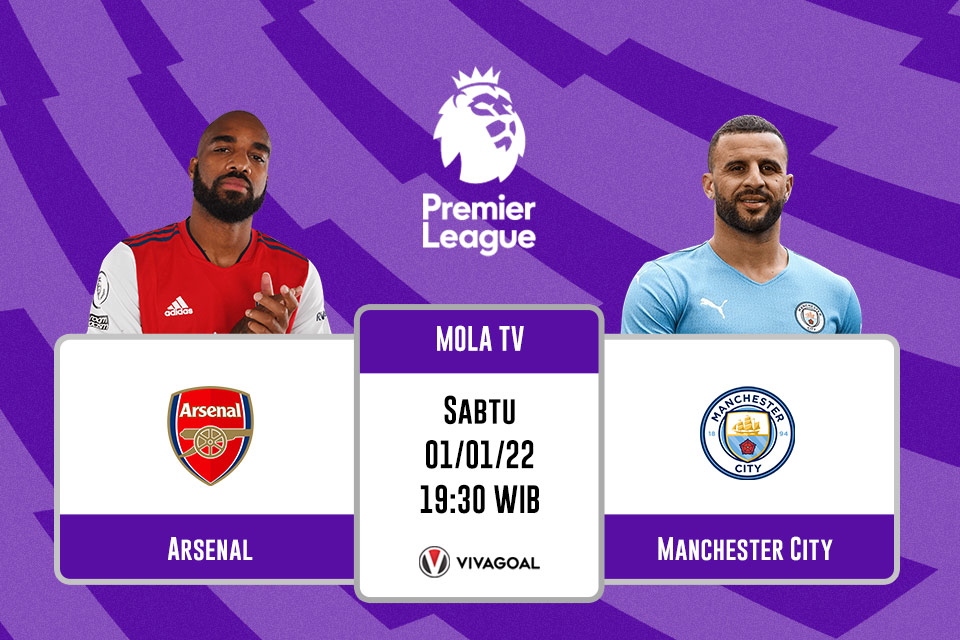 Arsenal vs Man City: Prediksi dan Link Live Streaming
