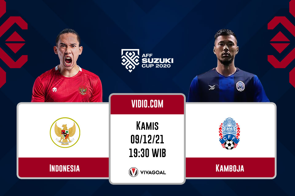 Indonesia vs Kamboja: Predisksi dan Link Live Streaming Piala AFF 2020