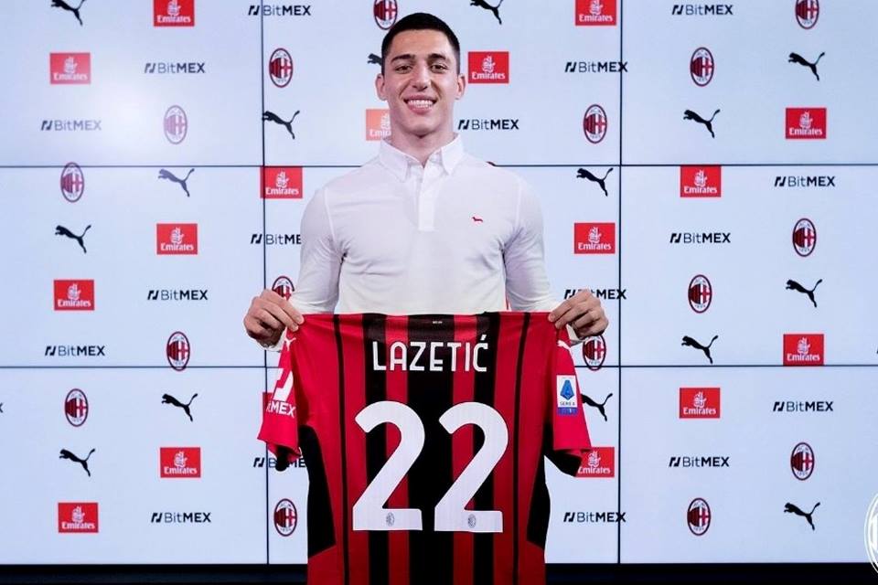 Jelang Bursa Transfer Ditutup, AC Milan Umumkan Kedatangan Marko Lazetic