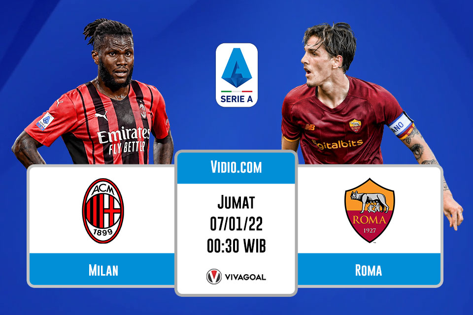 AC Milan vs AS Roma: Prediksi dan Link Live Streaming
