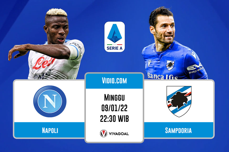 Napoli vs Sampdoria: Prediksi dan Link Live Streaming