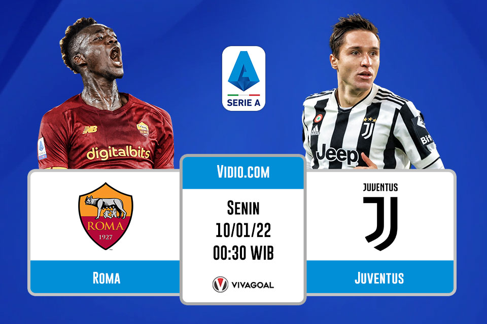 AS Roma vs Juventus: Prediksi dan Link Live Streaming