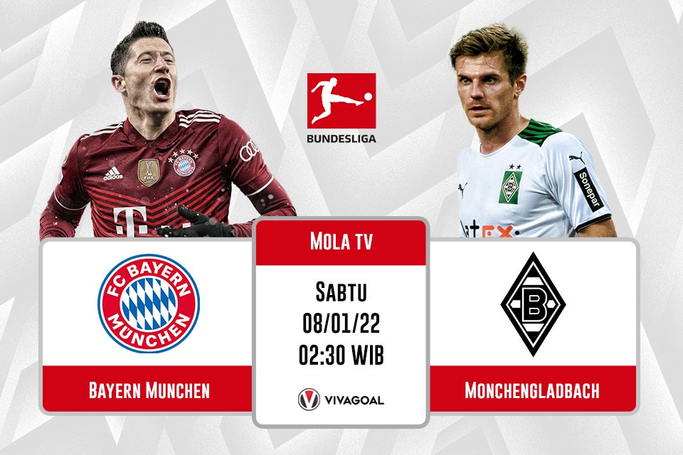 Bayern Munich vs Monchengladbach: Prediksi dan Link Live Streaming