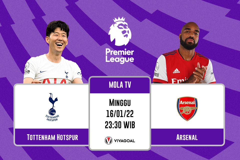 Arsenal vs Tottenham Hotspur: Prediksi, Jadwal dan Link Live Streaming