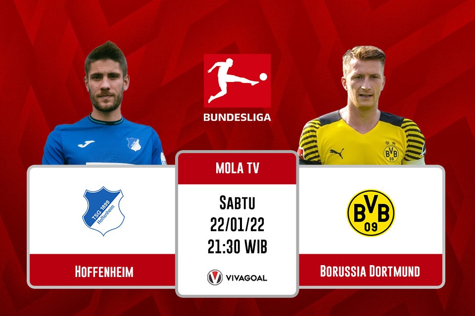 Hoffenheim vs Borussia Dortmund: Prediksi, Jadwal, dan Link Live Streaming
