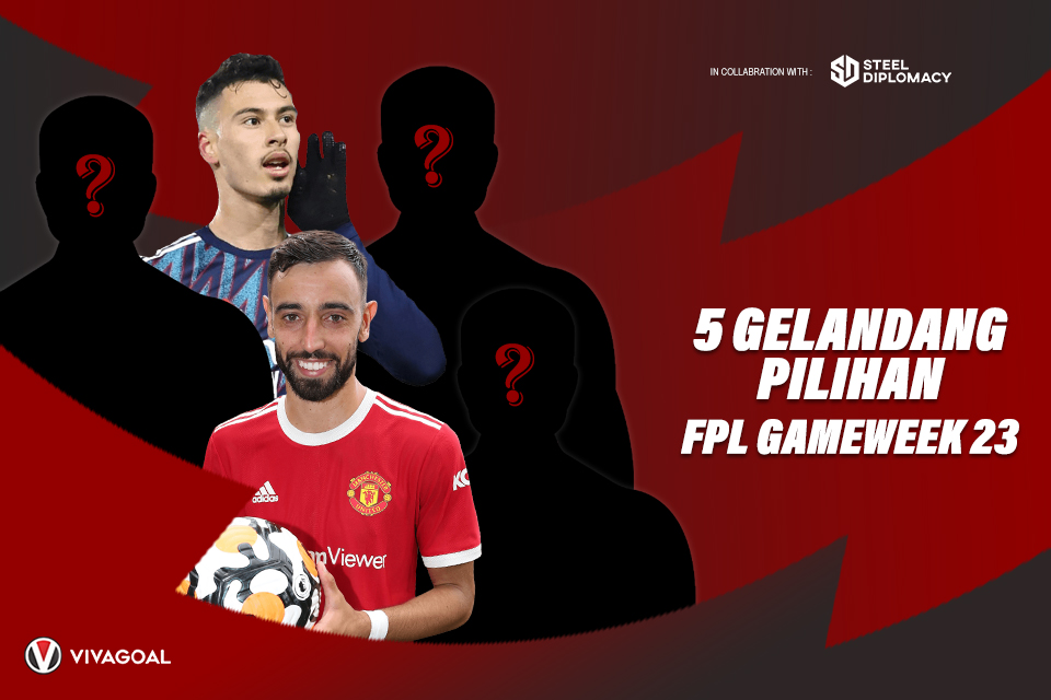5 Gelandang Pilihan Fantasy Premier League Gameweek 23