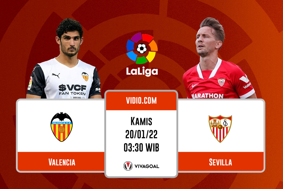 Valencia vs Sevilla: Prediksi, Jadwal dan Link Live Streaming